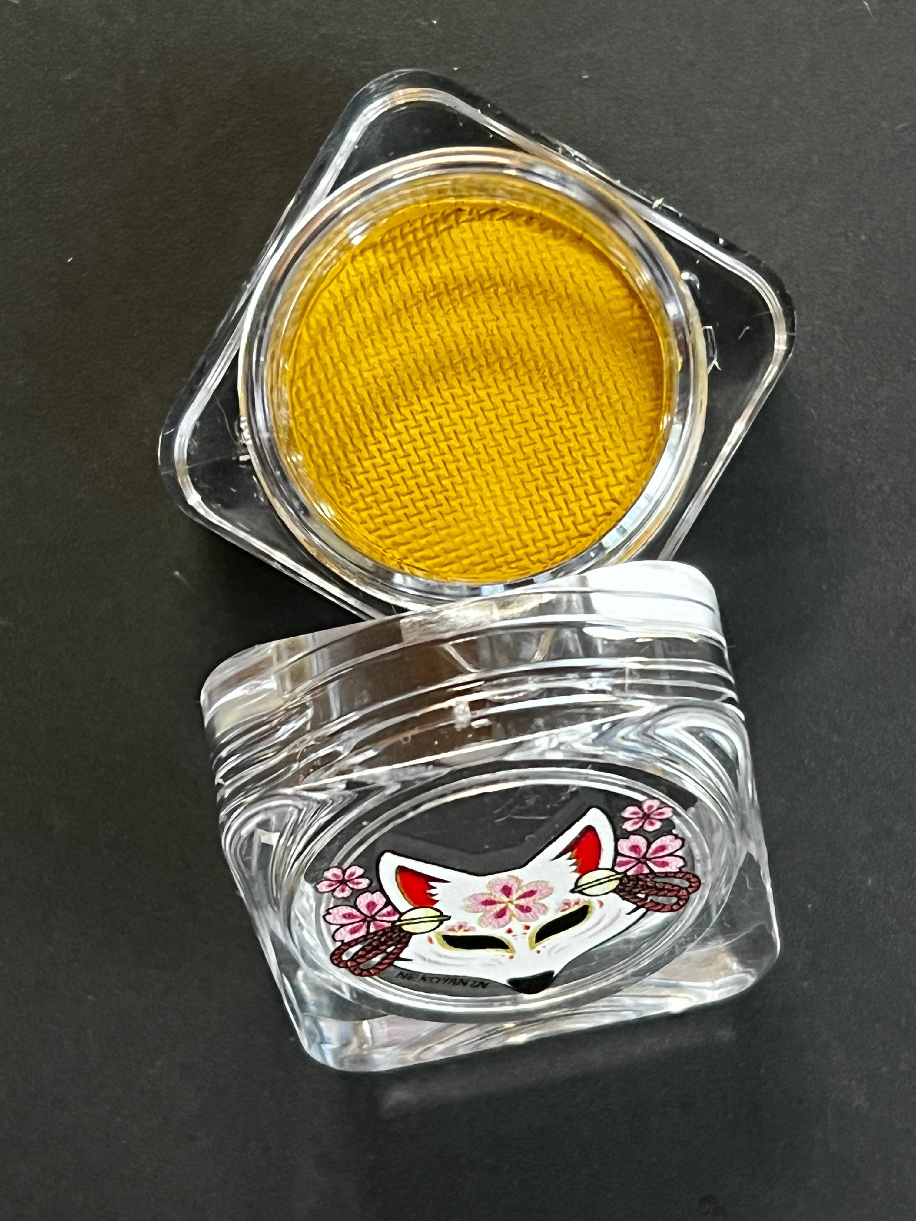 14 - Mustard (Yellow) Water Activated Graphic Liner