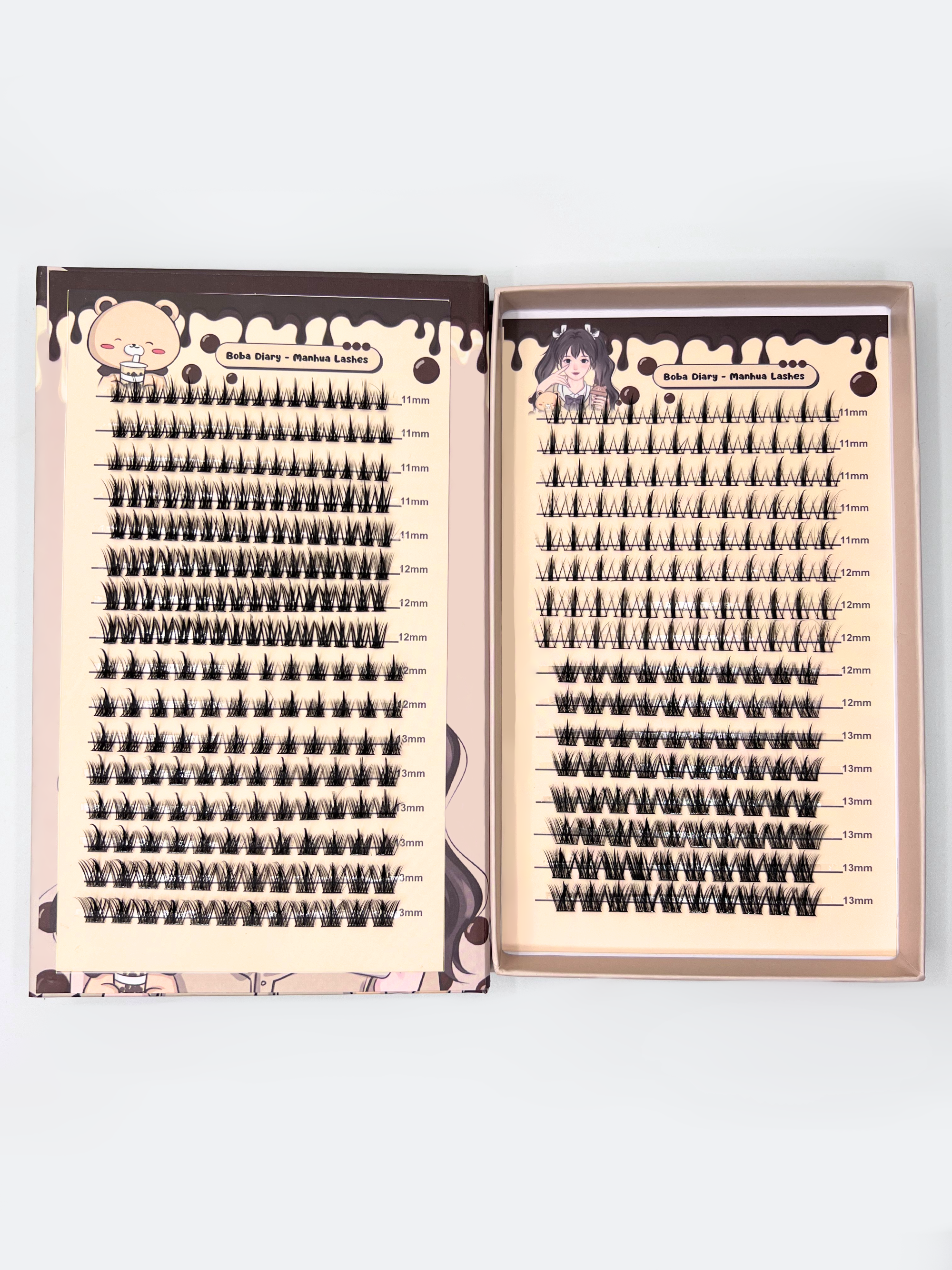 Boba Diary Manhua Manga Lash Clusters Book