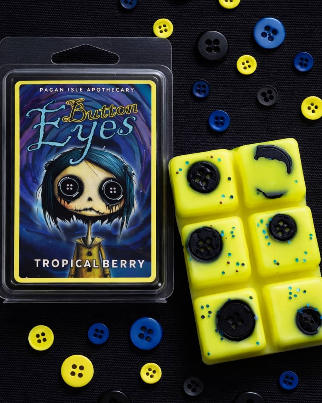 Button Eyes Wax Melts | Sweet & Spooky Scent