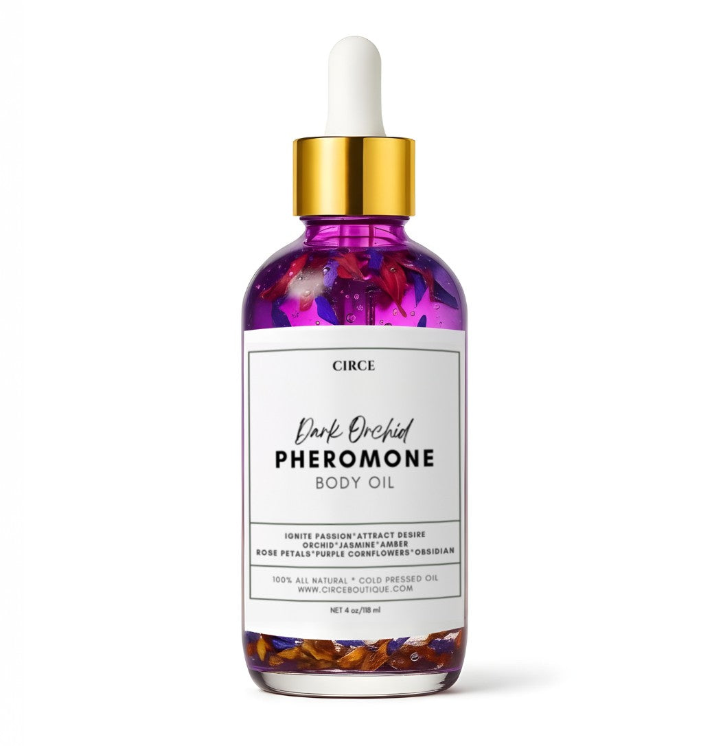 Dark Orchid Pheromone Body Oil – Orchid, Jasmine & Amber Ritual Oil